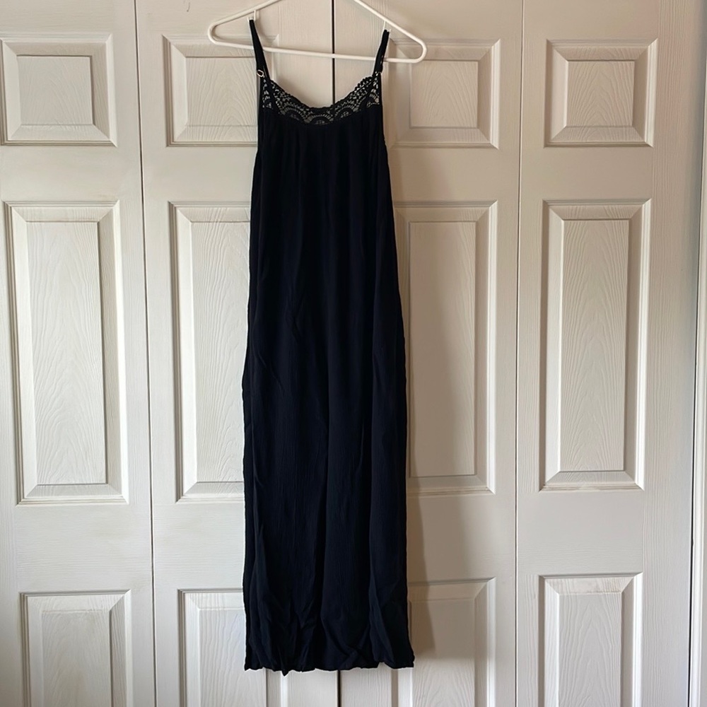 Black lightweight jumpsuit jumper by Natural Life.